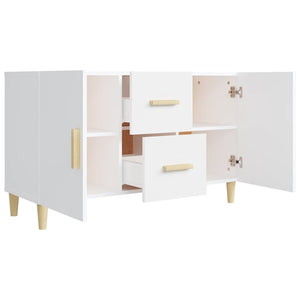 Weißes Sideboard 100 cm Holzwerkstoff