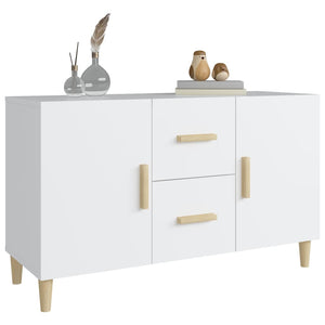 Weißes Sideboard 100 cm Holzwerkstoff
