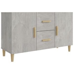 Betongraues Sideboard 100x36x60 cm