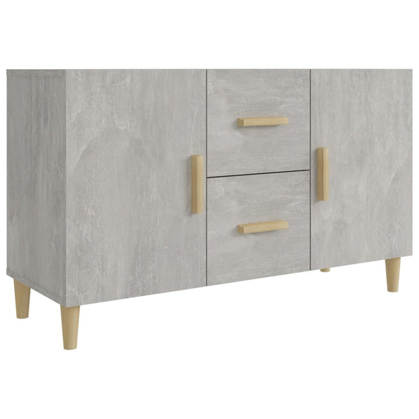 Betongraues Sideboard 100x36x60 cm