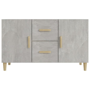 Betongraues Sideboard 100x36x60 cm