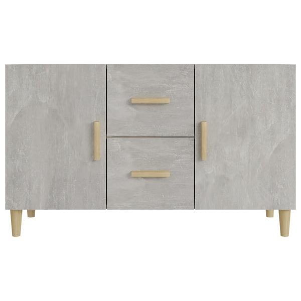 Betongraues Sideboard 100x36x60 cm
