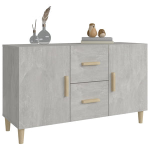 Betongraues Sideboard 100x36x60 cm