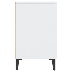 Sideboard Hochglanz Weiß 100 cm