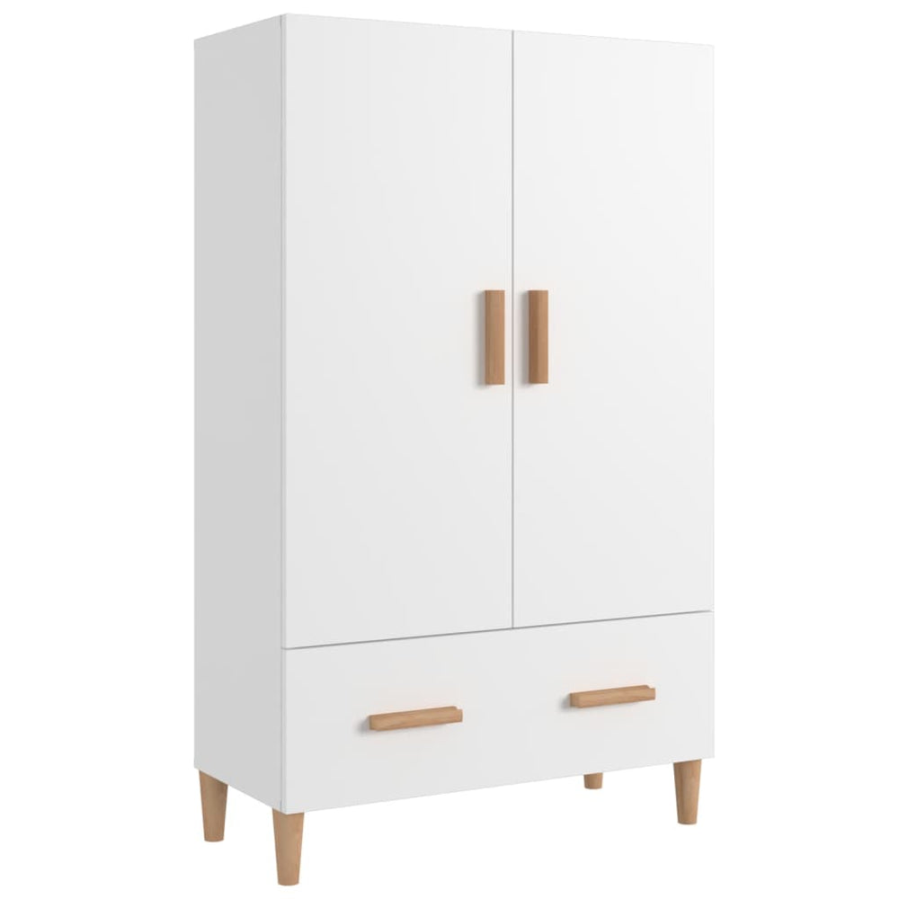 Highboard Weiß 70x31x115 cm