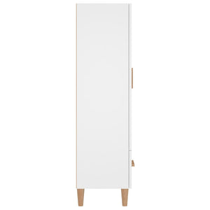 Highboard Weiß 70x31x115 cm