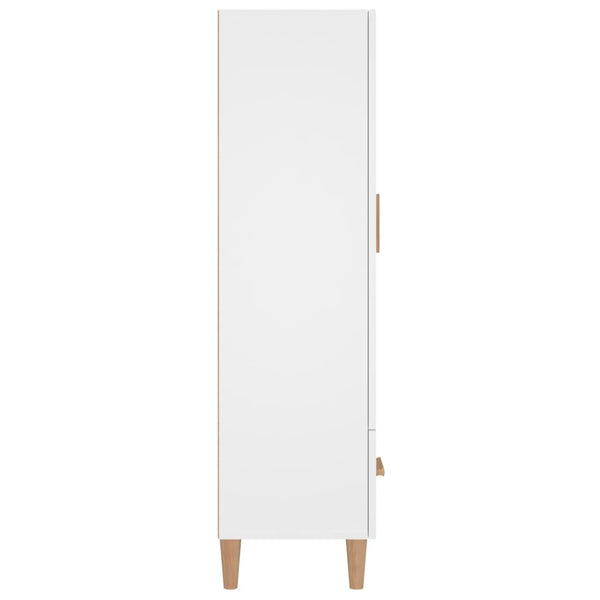 Highboard Weiß 70x31x115 cm