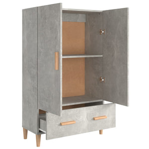 Highboard Betongrau 70x31x115 cm
