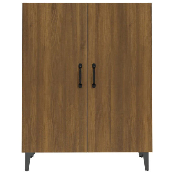 Sideboard Braun Eichen-Optik 70x34x90 cm