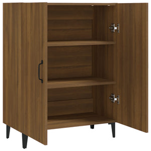 Sideboard Braun Eichen-Optik 70x34x90 cm