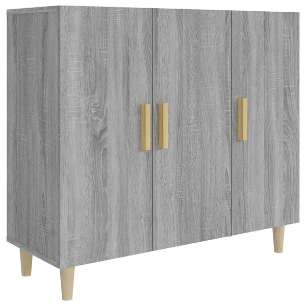 Sideboard Grau Sonoma 90x80 cm