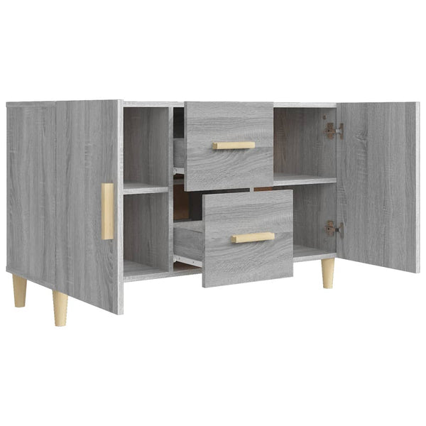 Sideboard Grau Sonoma 100x36x60 cm