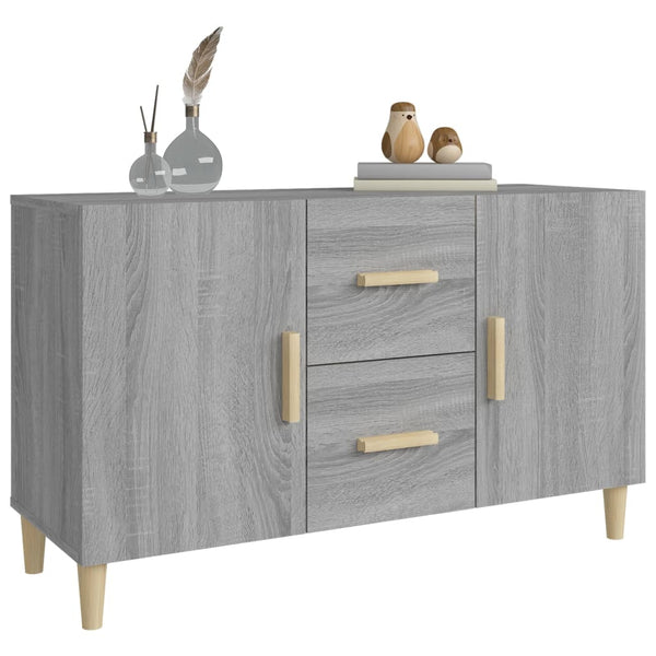 Sideboard Grau Sonoma 100x36x60 cm