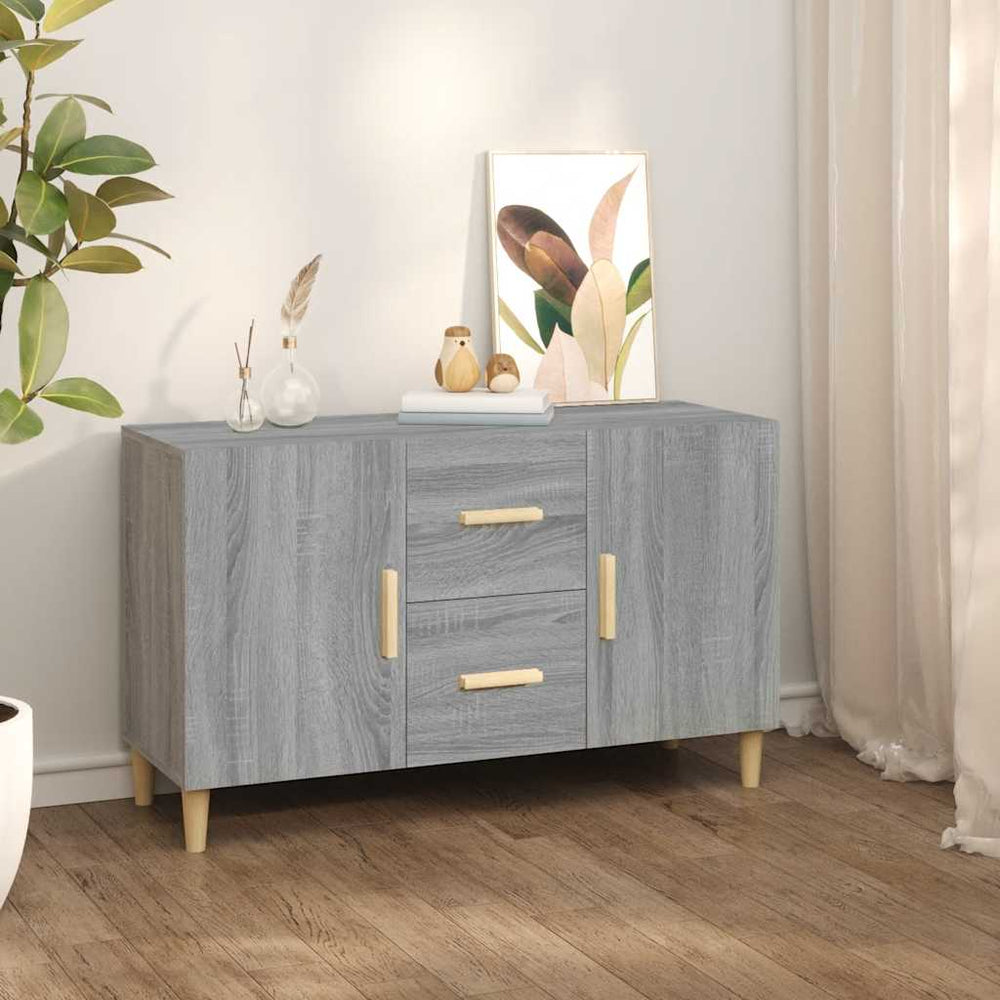 Sideboard Grau Sonoma 100x36x60 cm