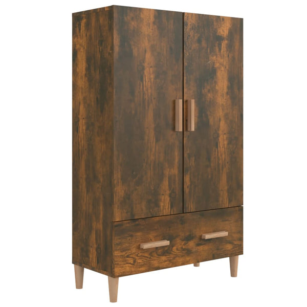 Highboard Räuchereiche 70x31x115 cm