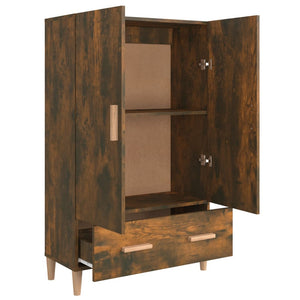 Highboard Räuchereiche 70x31x115 cm