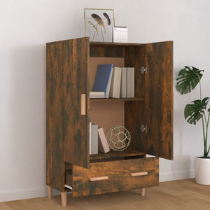 Highboard Räuchereiche 70x31x115 cm