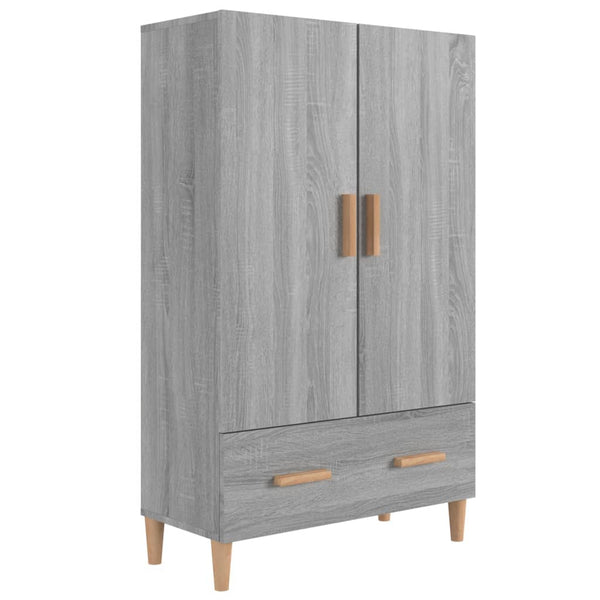 Highboard Grau Sonoma 70x31x115 cm