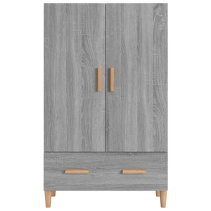 Highboard Grau Sonoma 70x31x115 cm