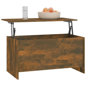 Couchtisch Räuchereiche 102 cm Holzwerkstoff
