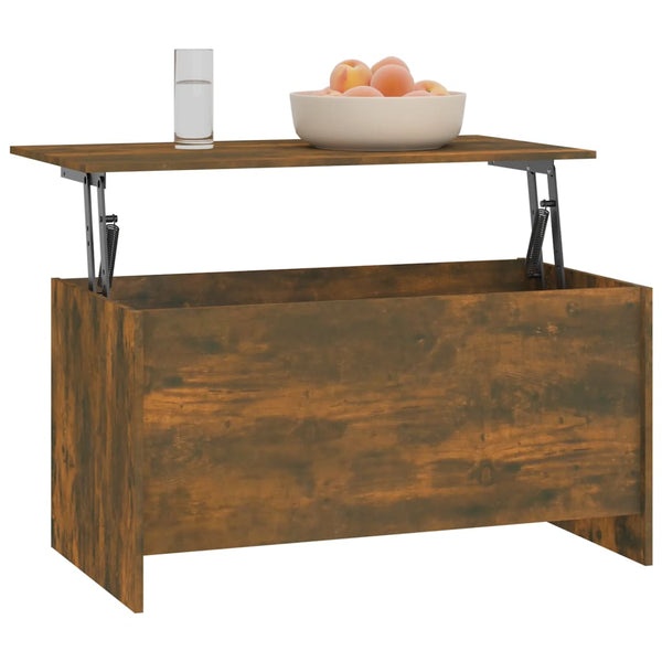 Couchtisch Räuchereiche 102 cm Holzwerkstoff