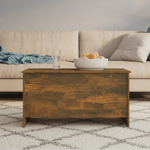Couchtisch Räuchereiche 102 cm Holzwerkstoff