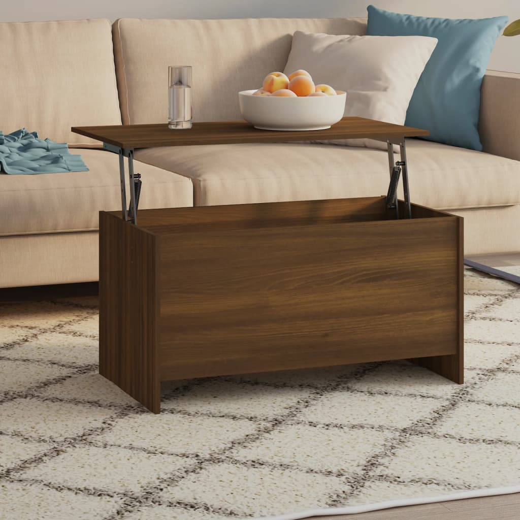 Couchtisch Braun Eichen-Optik, 102 cm