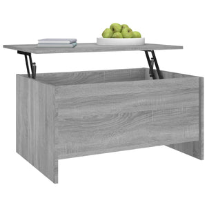 Couchtisch Grau Sonoma 80x55,5 cm