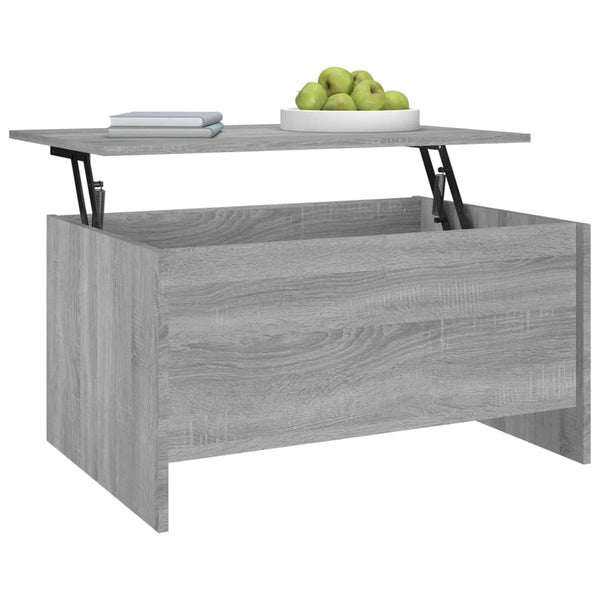 Couchtisch Grau Sonoma 80x55,5 cm
