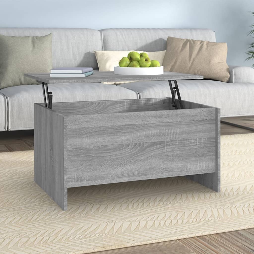 Couchtisch Grau Sonoma 80x55,5 cm
