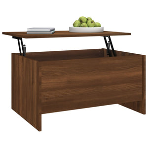 Couchtisch Eiche Braun 80x55,5 cm