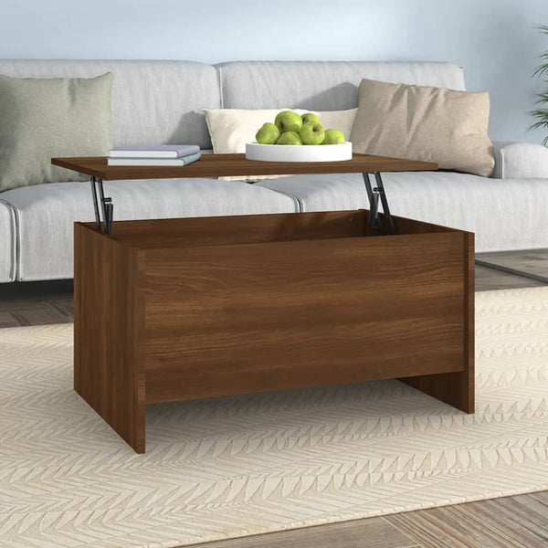 Couchtisch Eiche Braun 80x55,5 cm