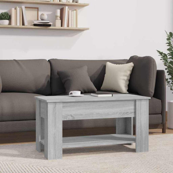 Couchtisch Grau Sonoma 101x49x52 cm