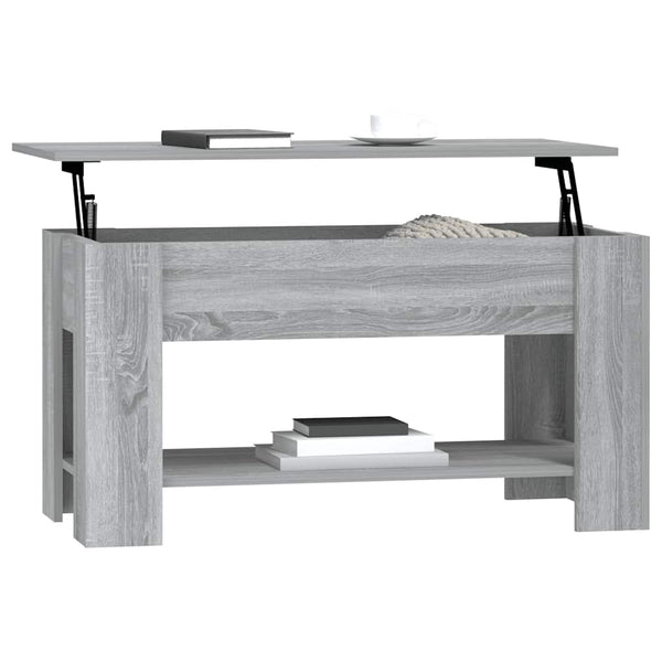 Couchtisch Grau Sonoma 101x49x52 cm