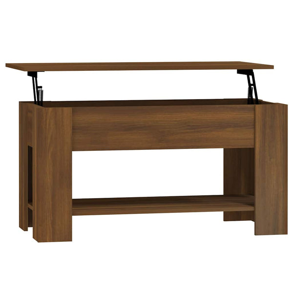 Couchtisch Braun Eichenoptik 101x49 cm