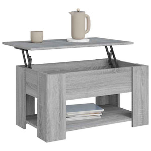 Couchtisch Grau Sonoma 79x49 cm