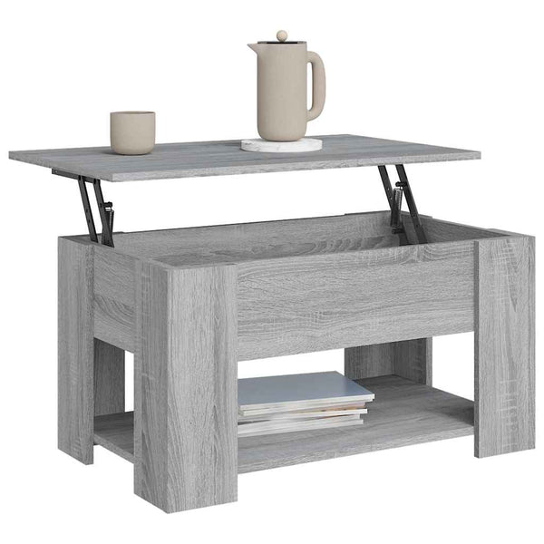 Couchtisch Grau Sonoma 79x49 cm
