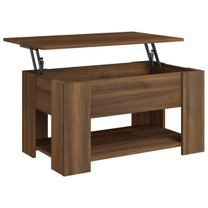 Couchtisch Braun Eichenoptik 79x49 cm
