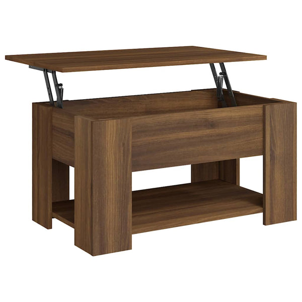 Couchtisch Braun Eichenoptik 79x49 cm