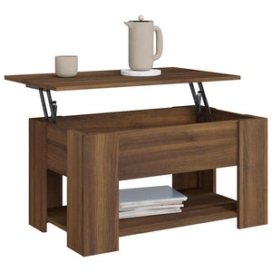 Couchtisch Braun Eichenoptik 79x49 cm