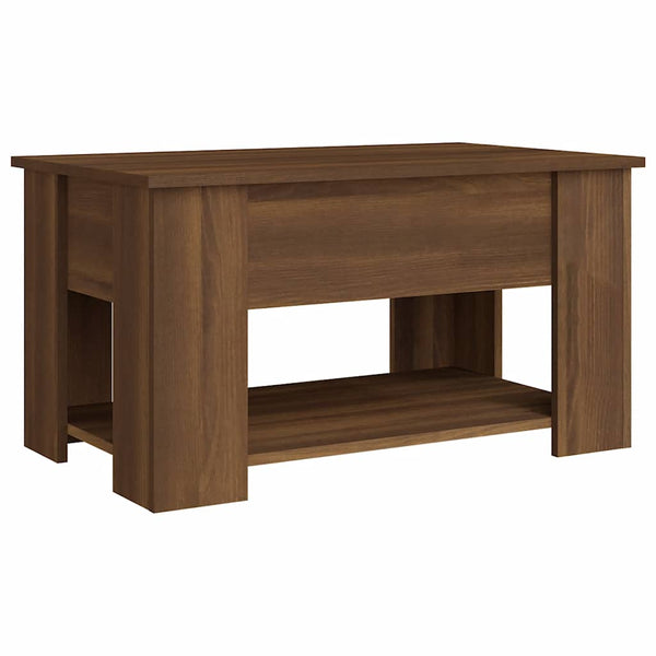 Couchtisch Braun Eichenoptik 79x49 cm