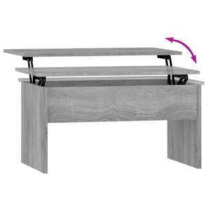 Couchtisch Grau Sonoma 80x50,5 cm