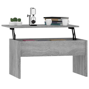 Couchtisch Grau Sonoma 80x50,5 cm