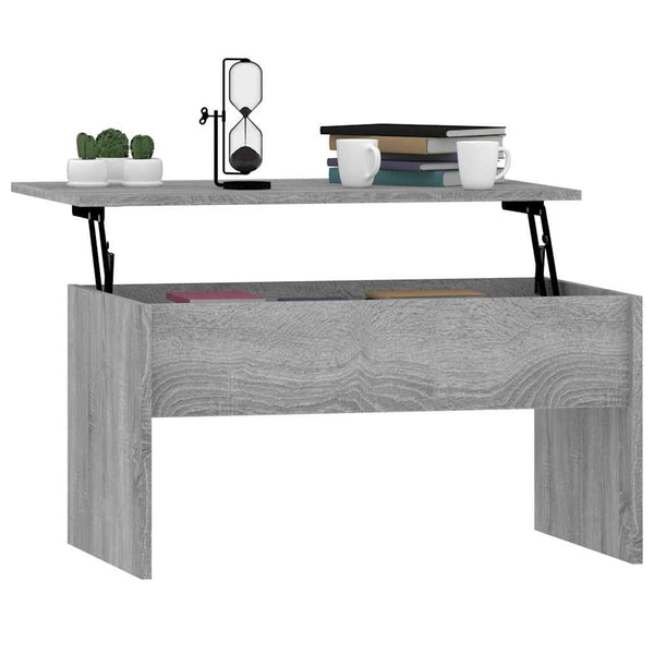 Couchtisch Grau Sonoma 80x50,5 cm