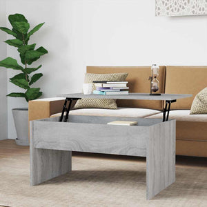 Couchtisch Grau Sonoma 80x50,5 cm
