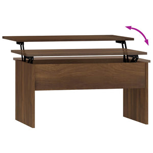 Couchtisch Braun Eichen-Optik 80x50,5 cm