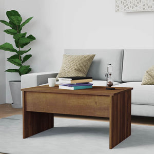 Couchtisch Braun Eichen-Optik 80x50,5 cm