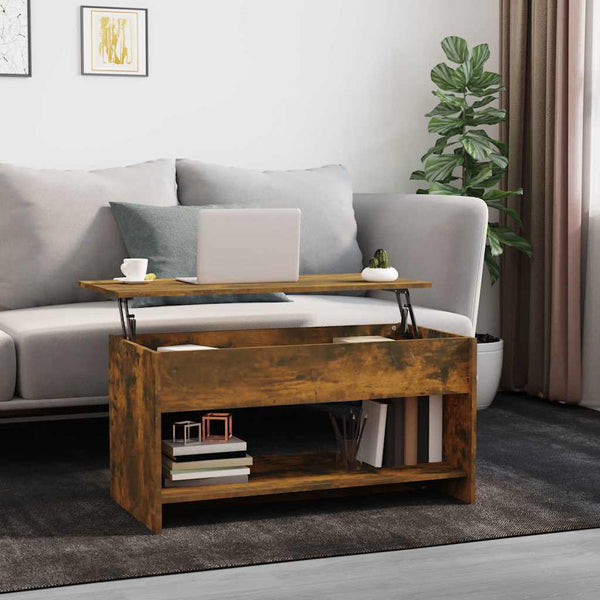 Couchtisch Räuchereiche 102x50 cm