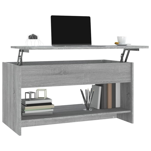 Couchtisch Grau Sonoma 102x50 cm
