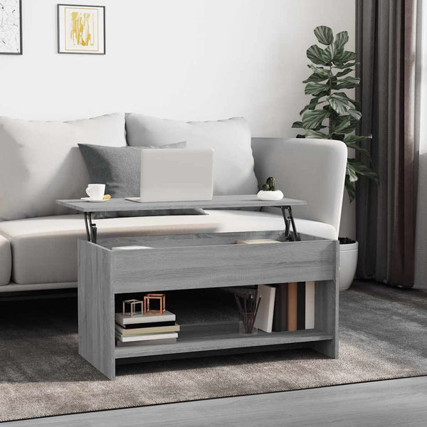 Couchtisch Grau Sonoma 102x50 cm